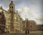 City Hall and Plaza, Jan van der Heyden